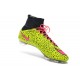 Nouvelle Ronaldo Chaussure Foot Nike Mercurial Superfly FG Safari Jaune Rose