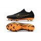 Nike Mercurial Vapor Flyknit Ultra FG Chaussures - Noir Or
