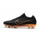 Nike Mercurial Vapor Flyknit Ultra FG Chaussures - Noir Or