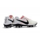Chaussure Football Nouvelles Nike Tiempo Legend VII FG - Blanc Noir