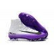 Nike Mercurial Superfly 5 FG ACC Chaussures de Foot Blanc Viola