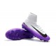 Nike Mercurial Superfly 5 FG ACC Chaussures de Foot Blanc Viola