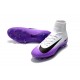 Nike Mercurial Superfly 5 FG ACC Chaussures de Foot Blanc Viola