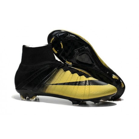 Nike Crampon Moulé Nouveaux Mercurial Superfly Iv FG CR7 Cuivre Noir