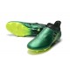 adidas Crampons de Football X17+ Purespeed FG - Vert