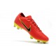Nike Mercurial Vapor Flyknit Ultra FG Chaussures - Rouge Jaune