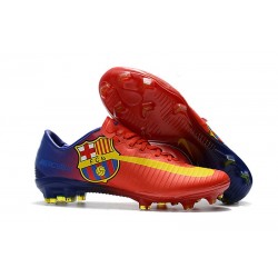 Nike Mercurial Vapor 11 FG Chaussures de Football - Barcelona Rouge