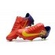 Nike Mercurial Vapor 11 FG Chaussures de Football - Barcelona Rouge