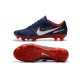 Nike Mercurial Vapor 11 FG Chaussures de Football - Cyan Rouge