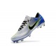 Nike Mercurial Vapor 11 FG Chaussures de Football - Argent Noir