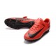 Nike Mercurial Vapor 11 FG Chaussures de Football - Rouge Noir