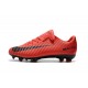 Nike Mercurial Vapor 11 FG Chaussures de Football - Rouge Noir