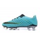 Crampons Football Nouvel Nike Hypervenom Phantom III FG Noir Bleu