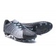 Crampons Football Nouvel Nike Hypervenom Phantom III FG Gris Noir