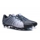 Crampons Football Nouvel Nike Hypervenom Phantom III FG Gris Noir