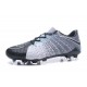 Crampons Football Nouvel Nike Hypervenom Phantom III FG Gris Noir