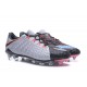 Crampons Football Nouvel Nike Hypervenom Phantom III FG Gris Noir Rouge