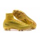 Crampons Football Nouveaux Nike Mercurial Superfly V FG - Ronaldo CR7 Or