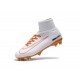 Crampons Football Nouveaux Nike Mercurial Superfly V FG - Blanc Orange