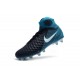 Crampons de Foot Nike Magista Obra 2 FG ACC Noir Bleu