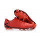 Crampons Football Nouvel Nike Hypervenom Phantom III FG Rouge Noir