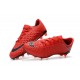 Crampons Football Nouvel Nike Hypervenom Phantom III FG Rouge Noir