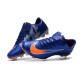 Nike Mercurial Vapor 11 FG Chaussures de Football - Bleu Orange