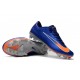 Nike Mercurial Vapor 11 FG Chaussures de Football - Bleu Orange