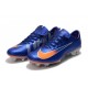 Nike Mercurial Vapor 11 FG Chaussures de Football - Bleu Orange