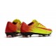 Nike Mercurial Vapor 11 FG Chaussures de Football - Jaune Rouge