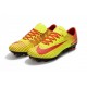 Nike Mercurial Vapor 11 FG Chaussures de Football - Jaune Rouge