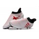 adidas Crampons de Football X17+ Purespeed FG - Blanc Rouge