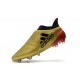 adidas Crampons de Football X17+ Purespeed FG - Or Rouge