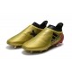 adidas Crampons de Football X17+ Purespeed FG - Or Rouge