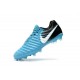 Nike Crampons de Foot Homme Tiempo Legend 7 FG - Bleu Blanc