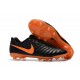 Nike Crampons de Foot Homme Tiempo Legend 7 FG - Noir Orange