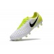 Chaussures Football Nike Magista Opus 2 FG ACC - Blanc Jaune
