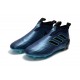 Crampons de Foot Nouvel adidas Ace17+ Purecontrol FG Bleu Noir