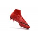 Nike Chaussures Hypervenom Phantom 3 Dynamic Fit FG - Rouge Noir