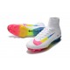 Crampons Football Nouveaux Nike Mercurial Superfly V FG - Blanc Multicolore