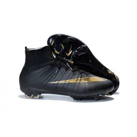 Crampons de Football Nike Mercurial Superfly FG ACC Noir Or