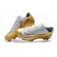 Nike Mercurial Vapor 11 FG Chaussures de Football - Or Blanc