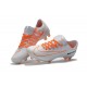 Nike Mercurial Vapor 11 FG ACC Crampon de Foot - Blanc Orange