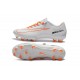 Nike Mercurial Vapor 11 FG ACC Crampon de Foot - Blanc Orange