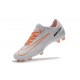 Nike Mercurial Vapor 11 FG ACC Crampon de Foot - Blanc Orange
