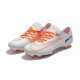 Nike Mercurial Vapor 11 FG ACC Crampon de Foot - Blanc Orange