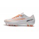 Nike Mercurial Vapor 11 FG ACC Crampon de Foot - Blanc Orange