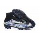 Crampons Football Nouveaux Nike Mercurial Superfly V FG - Noir Bleu