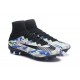 Crampons Football Nouveaux Nike Mercurial Superfly V FG - Noir Bleu