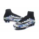 Crampons Football Nouveaux Nike Mercurial Superfly V FG - Noir Bleu